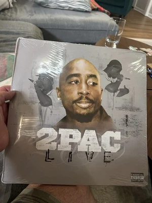 2PAC Shakur LIVE 2 X LP  2004 KOCH KOC-LP-5746 Factory Sealed ADVISORY Tupac - Изображение 1 из 3