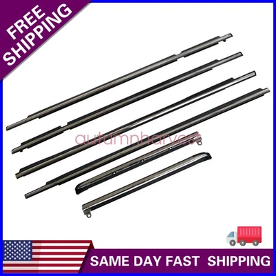 For Toyota Land Cruiser Prado Lexus GX470 Quarter & Door Belt Molding Set Of 6 Foto 1 de 4