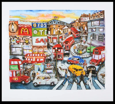 Pergola, Linnea - Picadilly Circus - Giclee / Rooster Mill - Hand Signed - Image 1 of 2