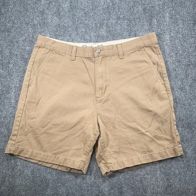 Eddie Bauer Shorts Mens 34 Beige Legend Wash Classic Golf Chino Outdoor Hiking - Image 1 of 4