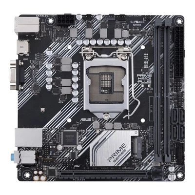 ASUS PRIME H410I-PLUS Motherboard 1200 Supports 10th Gen 1 x M.2 2260/2280 - Image 1 of 4