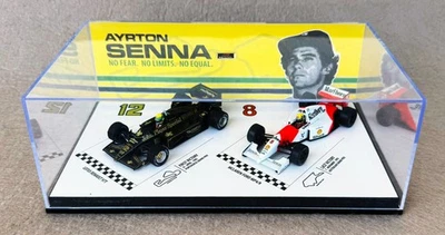 Ayrton Senna - Mclaren Ford MP4/8+Lotus Renault 97T - 1st+Last Victory - 1:43 - Image 1 of 4