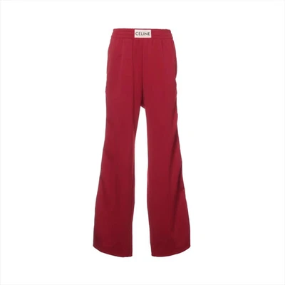 Pantalón de chándal Celine Poliéster M Damas Rojo x Blanco 2Z207121O Foto 1 de 4