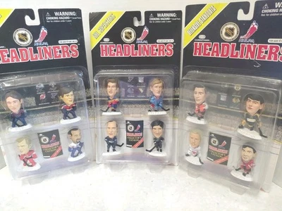 12 NHL Headliners Figures Goalies  Superstars Defensive Standouts 1997 New - Image 1 of 4