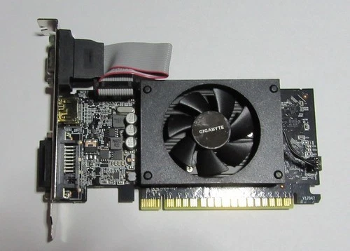 Genuine Gigabyte GV-N710D5-2GIL Gefore GT 710 2GB PCI Express 2.0 DDR5 RARE - Image 1 of 1