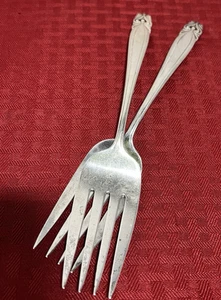 WALLACE KING CHRISTIAN STERLING FLEISCHGABELN (2) - Bild 1 von 3