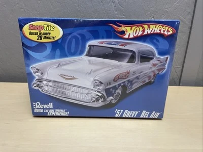 Revell SnapTite HotWheels 1957 Chevy Bel Air Model Kit 1:25 Factory Sealed - Image 1 of 4
