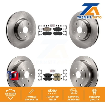 Front Rear Ceramic Pads And Disc Brake Rotors Kit For Subaru Tribeca B9 - Image 1 of 4