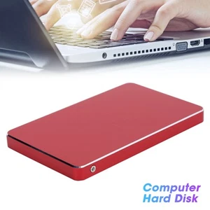 Red 320GB Yvonne 2.5in USB3.0 Hard Disk Drive Portable External Mobile HDD AU - Picture 1 of 12