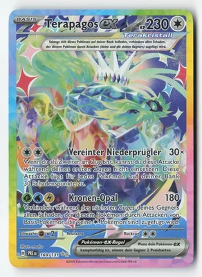 Terapagos ex - | SIR | SV: Prismatic Evolutions | 169/131 | NM | DE - Bild 1 von 2