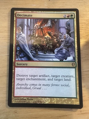 1x Decimate NM Eng MTG - Conspiracy 2014 - Image 1 of 2