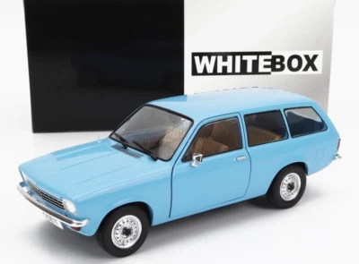 1:24 WHITEBOX Opel Kadett C Caravan Sw Station Wagon 1973 Light Blue WB124192 - Immagine 1 di 2