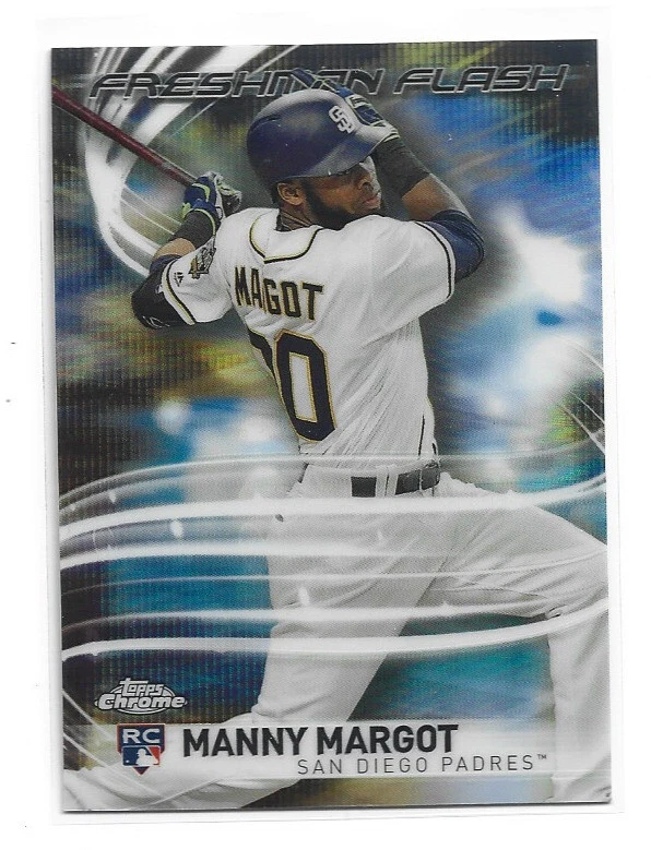 2017 Topps Chrome Freshman Flash Rookie Manny Margot FF-14 - Image 1 of 1