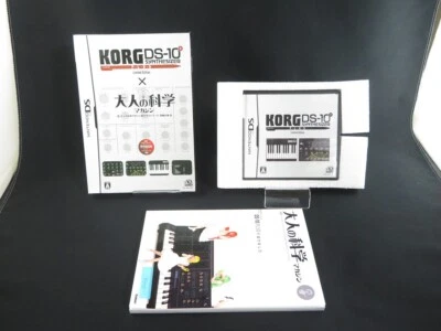LIMITED KORG DS-10 Plus Synthesizer Otona no Kagaku Magazine Nintendo DS Japan 2 - Image 1 of 4