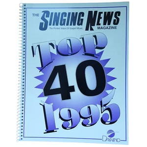 Vintage Singing News Magazine Top 40 Songbook 1995 Southern Gospel Music Daywind - Picture 1 of 5