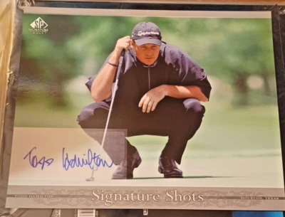 2005 UD SP Signature Golf Signature Shots Autograph Todd Hamilton Houston Texas - Image 1 of 4