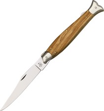 Falcon Faf25O Wood Fish Tail Sicilian Steel Clip Folding Knife Pocket Folder