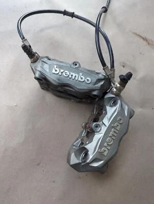 20 21 22 23 DUCATI PANIGALE 899 959 V2 PINÇAS DE FREIO DIANTEIRAS BREMBO #168 - Imagem 1 de 4