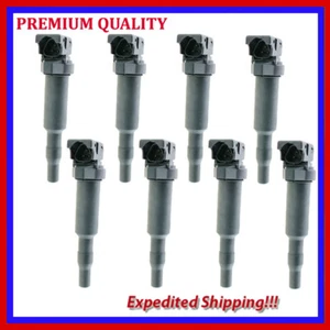 8PC IGNITION COIL EBM592 FOR 2019 BMW X6 M F96 S63 4.4T - Picture 1 of 5