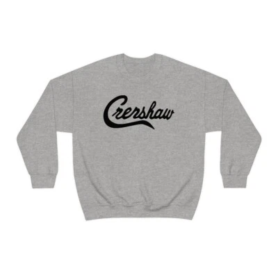 Sudadera TMC Crenshaw gris jaspeado para hombre Crenshaw Nipsey Hussle cuello redondo Foto 1 de 4