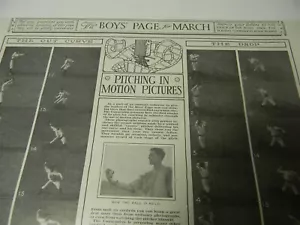 Lanzamiento de béisbol 1915 en películas - Desglose del lanzamiento - 8I1 - Imagen 1 de 6
