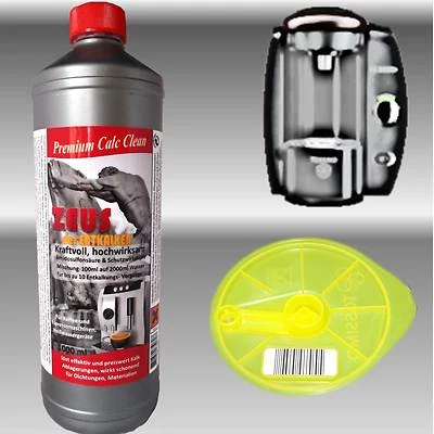 Bosch Tassimo T-Disc gelb Reinigungsdisc &1L Zeus Entkalker Entkalkungstabletten - Bild 1 von 2