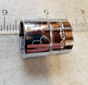 SNAP-ON TM18 1/4" Drive 9/16" 6 Point Shallow Chrome Socket - Picture 1 of 1