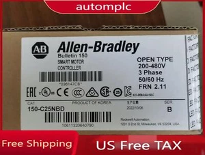 New Allen-Bradley 150-C25NBD Smart Motor Controller 150C25NBD - Afbeelding 1 van 1