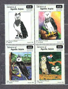 Panama - Mail 1998 Yvert 1184/7 ** Mnh Fauna Birds - Picture 1 of 1