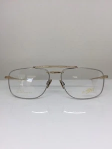 NEW VINTAGE Metzler 7502 Aviator Eyeglasses C. Gold Filled Lamine 57mm Germany - Picture 1 of 12