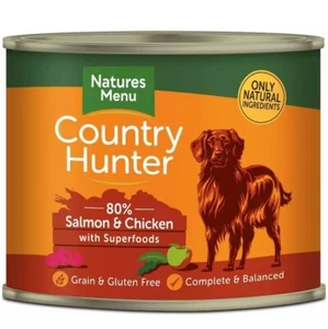 Country Hunter Dog Food Can Salmon with Chicken 6 X 600G - Picture 1 of 3