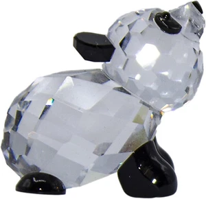 Swarovski Crystal Figurine 181081 Panda Bear Baby Boxed - Picture 1 of 6