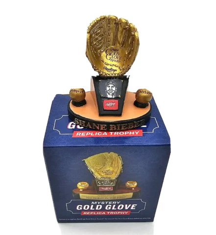 MLB CLEVELAND GUARDIANS GOLD GLOVE SGA SHANE BIEBER 5-13-23 NIB Cover
