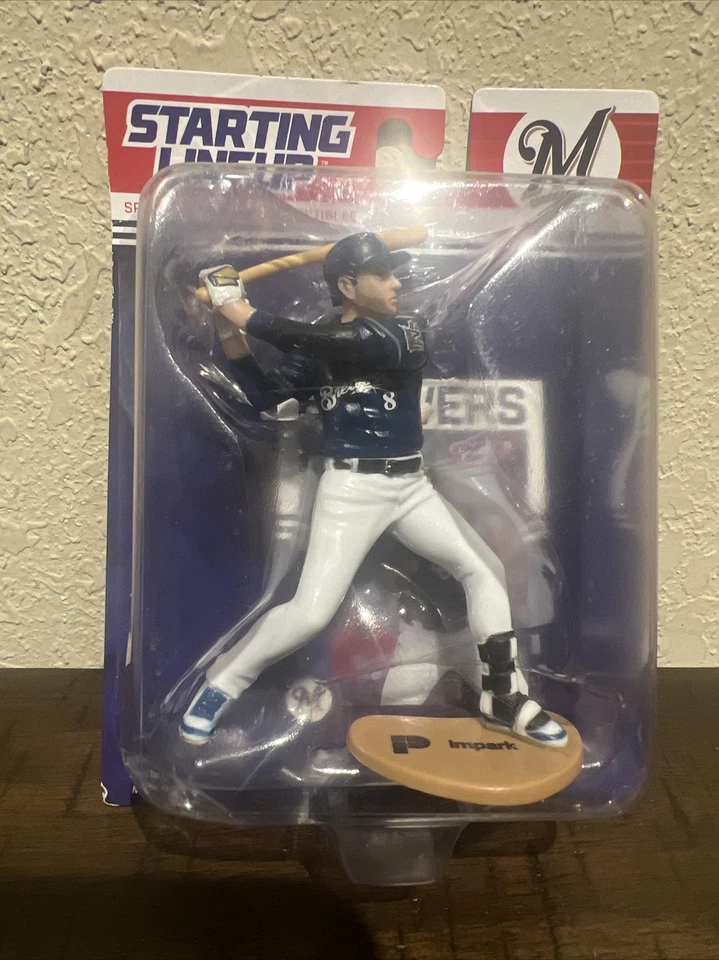 Ryan Braun 2018 Giveaway Miller Park Milwaukee Brewers "Batting"  Foto 1 de 3