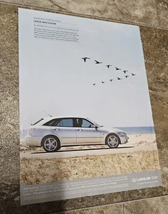 2002 Lexus IS300 Sportcross Printanzeige Magazin Werbung - Bild 1 von 3