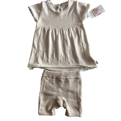 Cuddl Duds Baby Girl Snow White 2 Piece Set Plushfull SUPER SOFT - Image 1 of 4