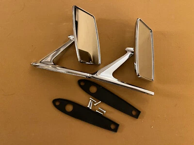 1967-1969 Ford Mustang Falcon Fairlane porta externa espelho retrovisor - Imagem 1 de 4