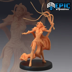 6K Resin 32mm Epic Miniatures Vampire Mistress Whip (Medium) for D&D, Role-Play - Bild 1 von 1