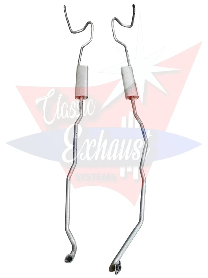 Chrysler Imperial 1956 sistema de escape doble, aluminizado. Foto 1 de 1