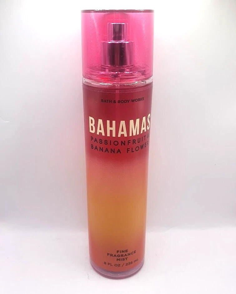 BATH AND BODY WORKS BAHAMAS PASSIONFRUIT & BANANA FLOWER BODY MIST 8 FL OZ - Image 1 of 1