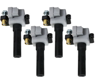 Bobina de ignição 4 peças para 03-05 Subaru Impreza WRX/ 05 Saab 9-2X 2.0L. - Imagem 1 de 4