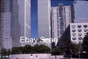 Original 35mm Kodachrome Slide World Trade Center New York City 1987 - Picture 1 of 3