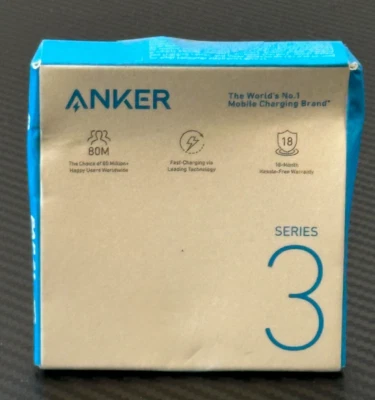 Anker 310 USB-C to USB-C Cable 3ft Fast Charging Cord #A81E1 *Read - Image 1 of 4