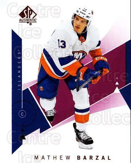 2018-19 Sp Authentic Red #11 Mathew Barzal - Image 1 of 1