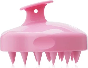 FREATECH Scalp Massager Shampoo Brush Soft Bristles Hair Care Pink FAST FREE P&P