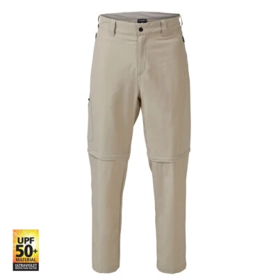 Brand New - Shimano 2022 Oatmeal Outdoor Zip Off Fishing Pants - Choose Size (SH - image 1 of 3