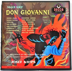 DECCA FFRR MONO UK 1957 LXT 5103-6 MOZART "Don Giovanni" #4LP BOXSET Josef KRIPS - Imagen 1 de 17