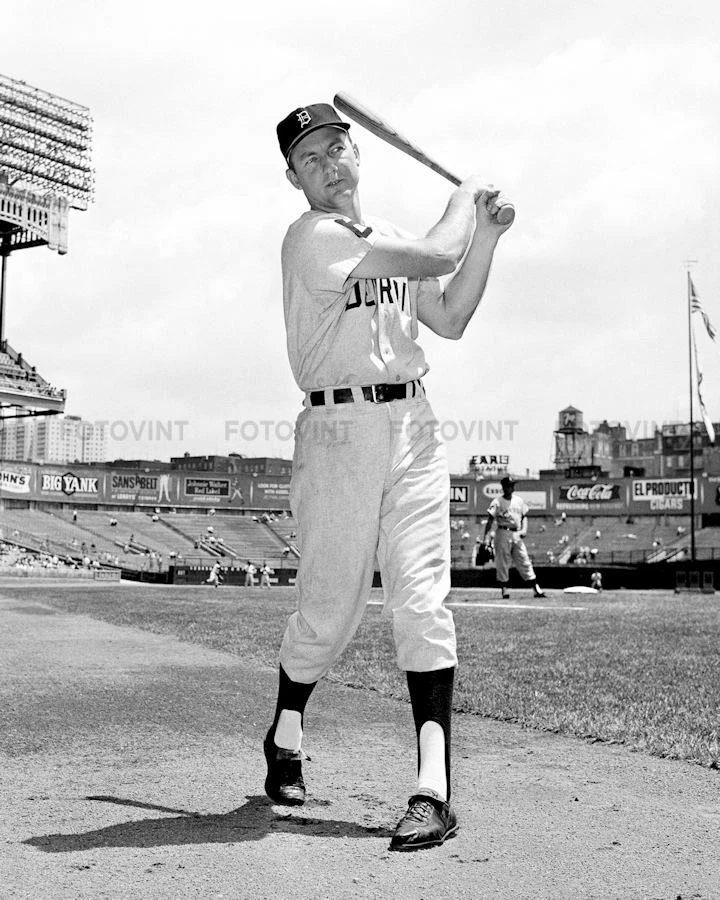 Imagen fotográfica de béisbol AL KALINE TIGRES DETROIT 8x10 u 11x14 (AK1) Foto 1 de 1