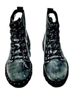 BOOTS LEATHER WOMENS: Sorel Lennox sz. 6 Combat Boot NEW - Picture 1 of 7