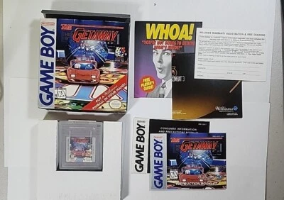 CIB - The Getaway High Speed II Nintendo Game Boy GameBoy - (RARE HTF) Read Desc - Image 1 of 4